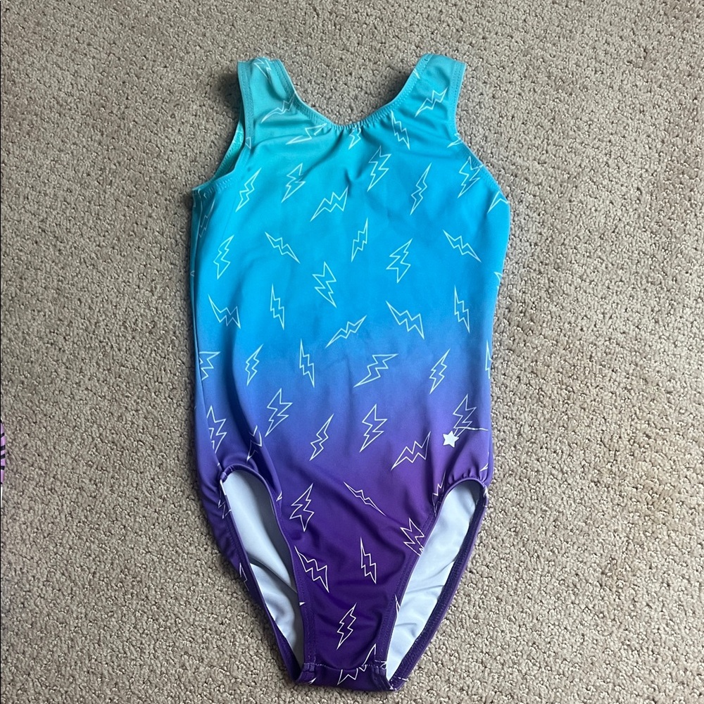 Kids Destita kids leotard Blue and Purple